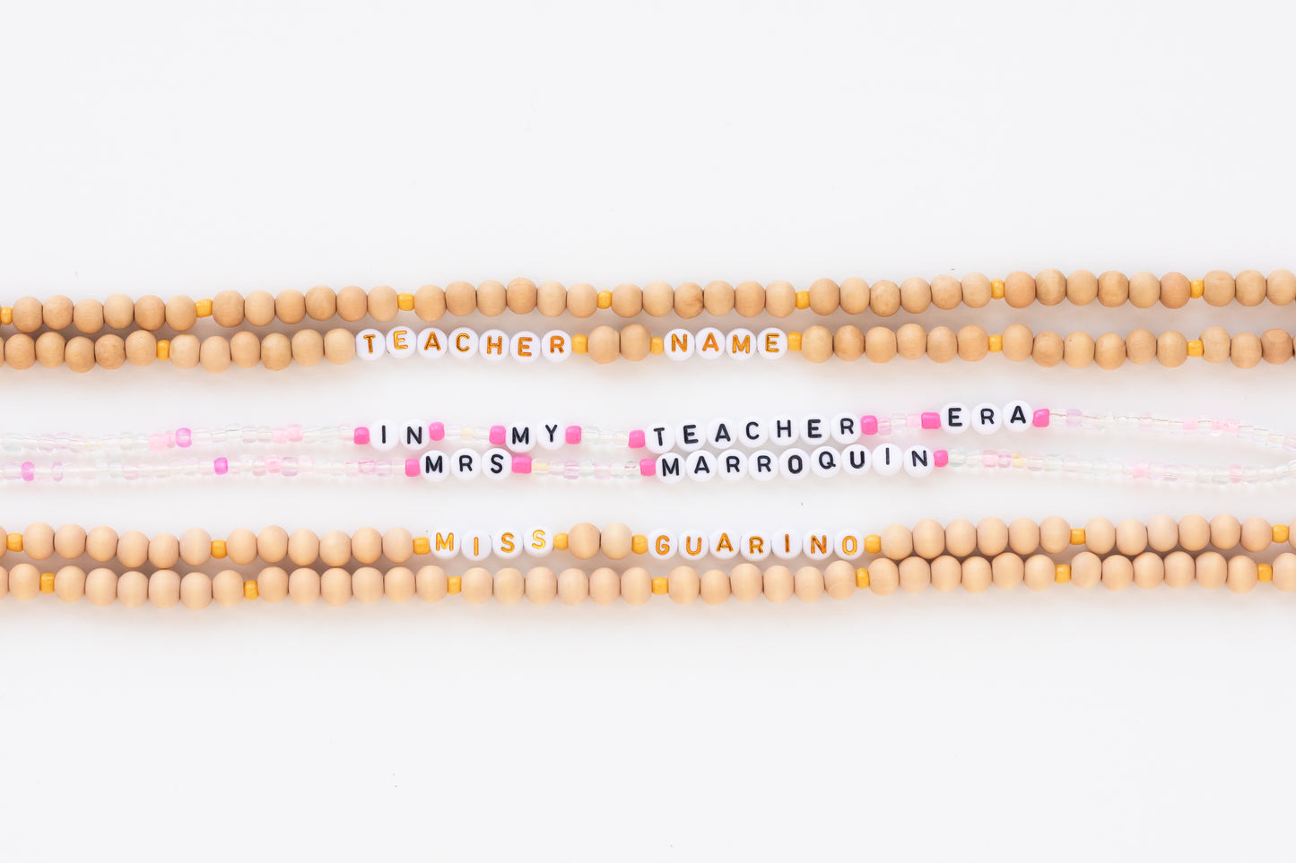 Miss. Guarino's Beaded Rattan Lanyard