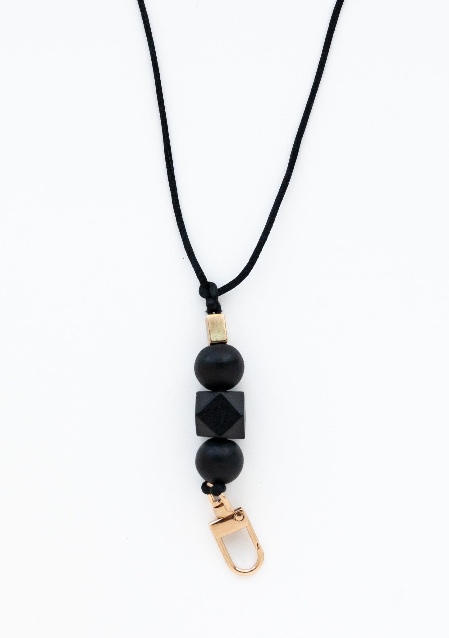 Wood Beaded Teacher Lanyard