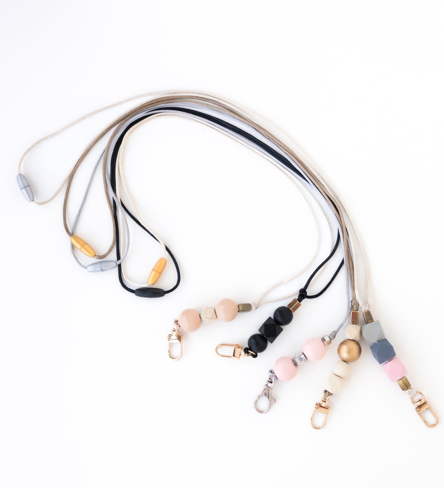 Wood Beaded Teacher Lanyard