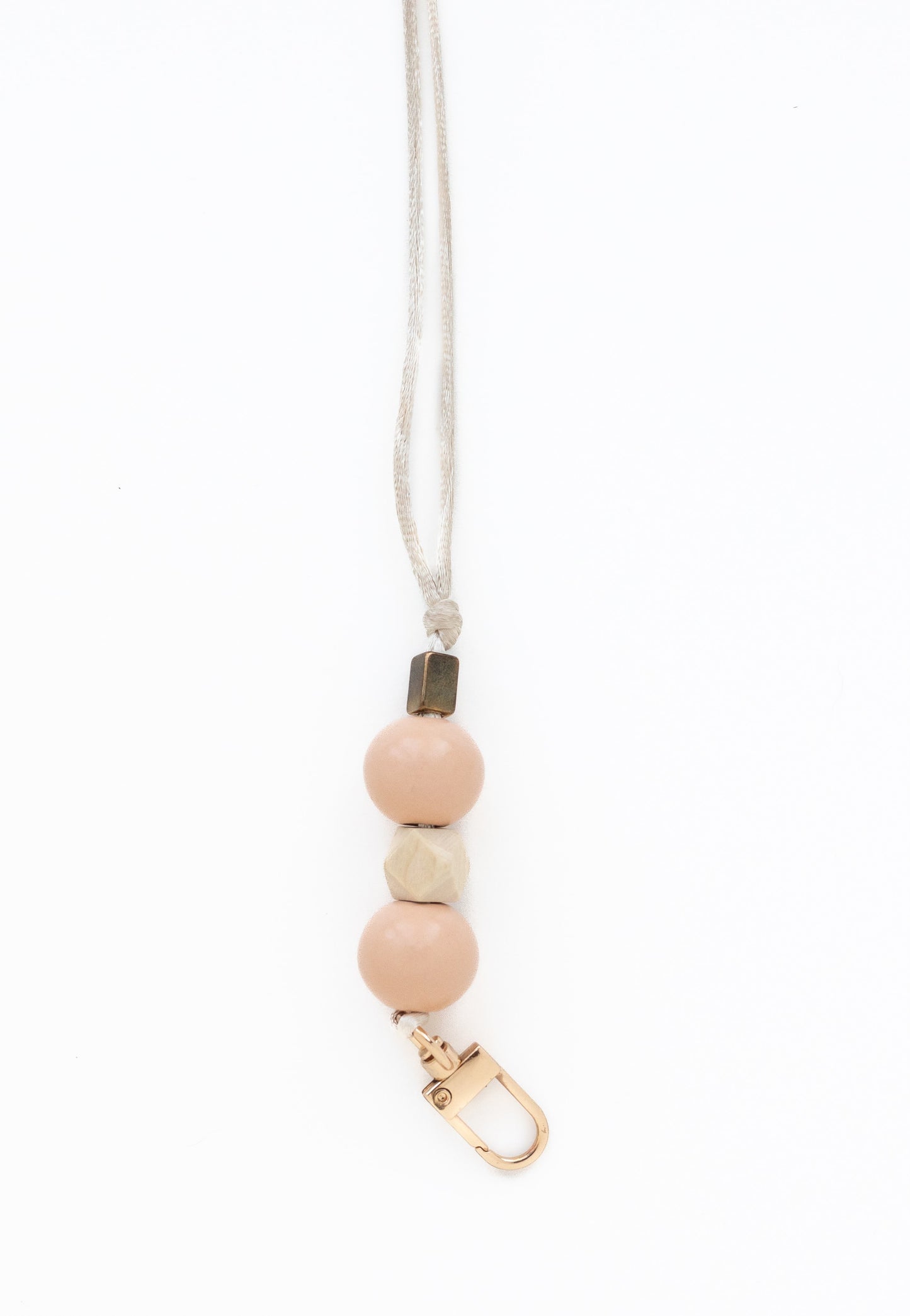Wood Beaded Teacher Lanyard